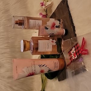 Hibiscus 🌺 Paradise Set Bath & Body Includes Bonus Gift Bag, tag, bow & card!